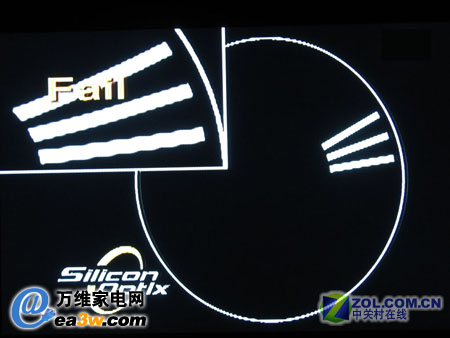 明基 VA421液晶電視HQV主觀測(cè)試參考圖片-鋸齒效果