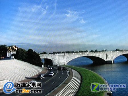 明基 VA421液晶電視HQV主觀測(cè)試參考圖片-橋