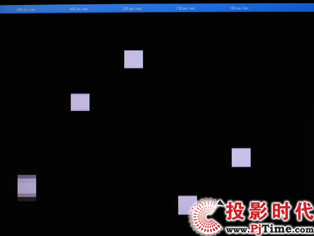 TCL L42E9FR液晶電視機反應(yīng)時間和抗噪能力測試