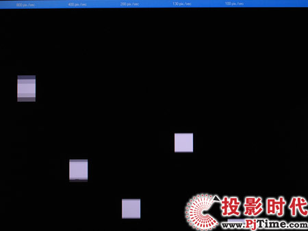 TCL L42E9FR液晶電視機反應(yīng)時間和抗噪能力測試