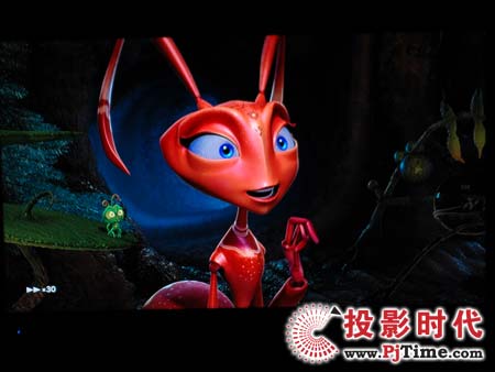 點(diǎn)擊放大,海信TLM42V68PR液晶電視機(jī)評(píng)測(cè)藍(lán)光欣賞