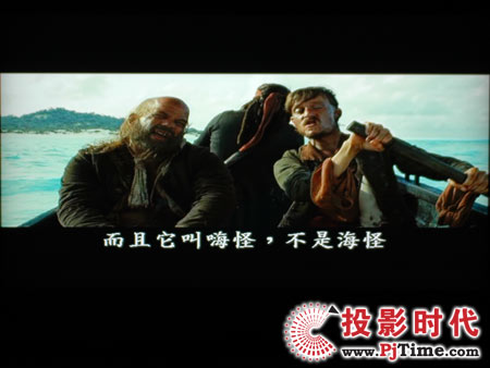 點(diǎn)擊放大,TCL液晶電視DTL42E9FQ影碟DVD效果