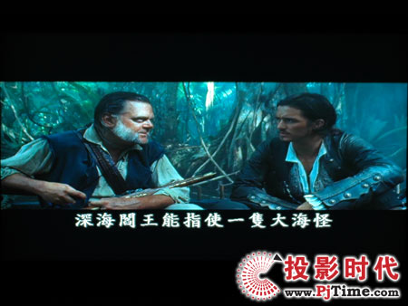 點(diǎn)擊放大,TCL液晶電視DTL42E9FQ影碟DVD效果