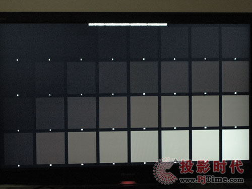 海信TLM47V88GP藍(lán)媒液晶電視灰階效果測(cè)試