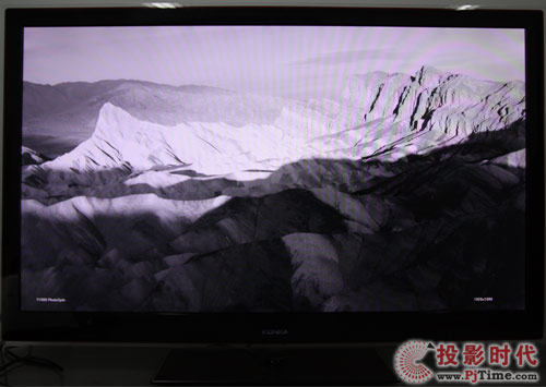 康佳LC55TS88EN液晶電視:灰階對(duì)比度測(cè)試