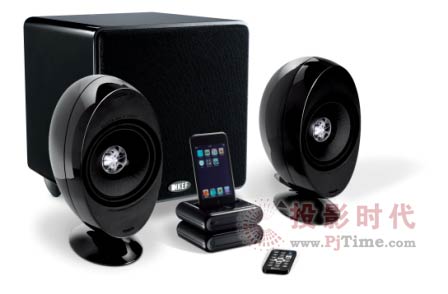 KEF打造iPod和電腦應(yīng)用的Hi-Fi級數(shù)碼音響組合