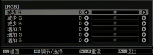 (i)EH-TW5500ͶӰC(j)RGB{(dio)Уx(xing)