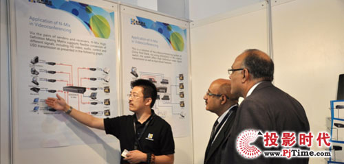 凱新創(chuàng)達高清矩陣亮相2011 InfoComm MEA