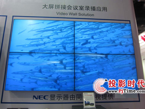 NEC(zhun)I(y)Һ@ʾ2012 Infocomm չ