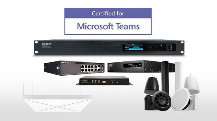 Q-SYS + TCC 2 Microsoft Teams Rooms ṩgl֧