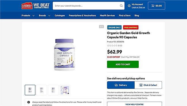 mͯIB(yng)ƷOrganic GardenWꑰChemist Warehouseƽ_